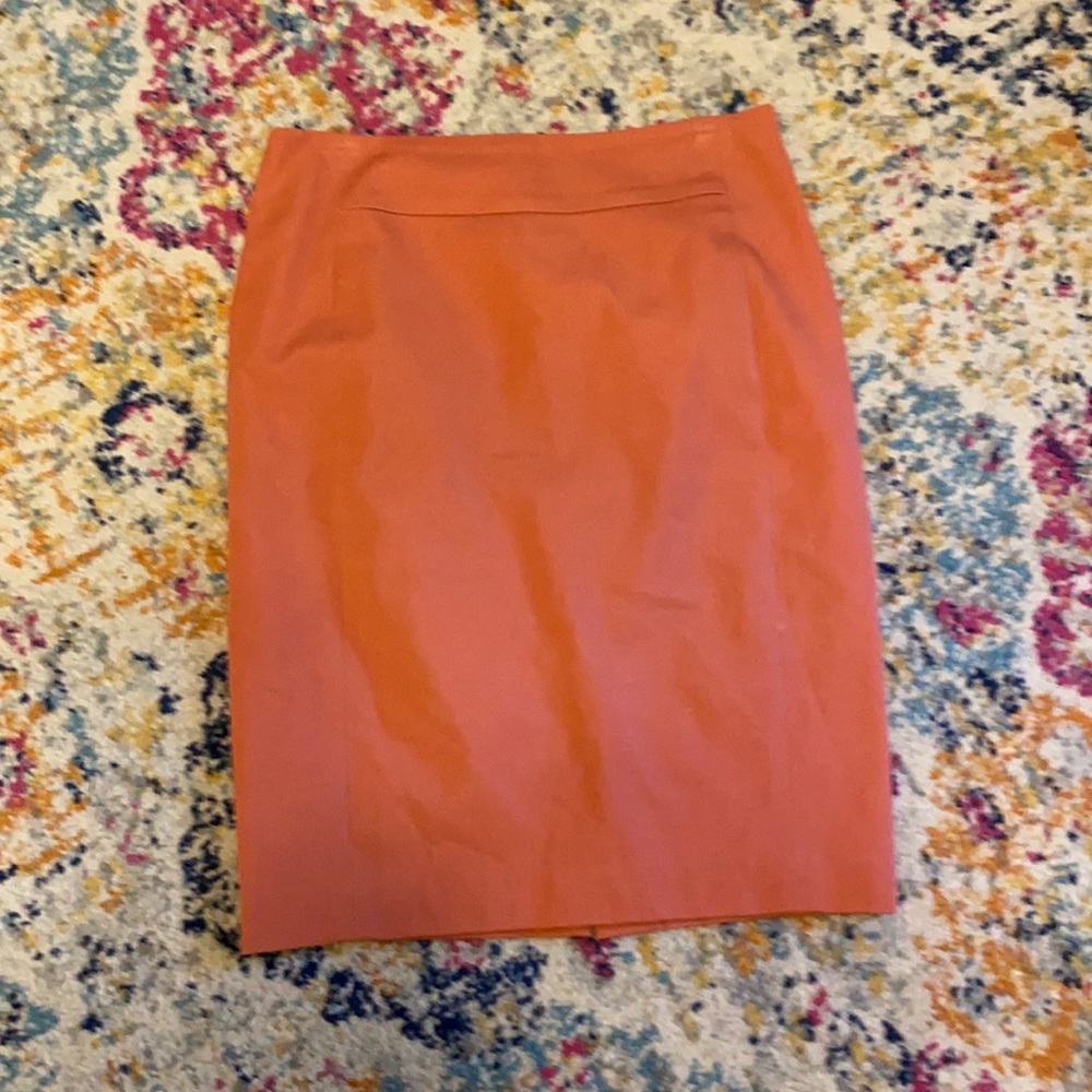 Loft pink pencil skirt